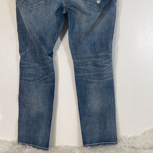 Express Rocco Slim Fit Skinny Leg Distressed Jeans - Picture 6 of 12